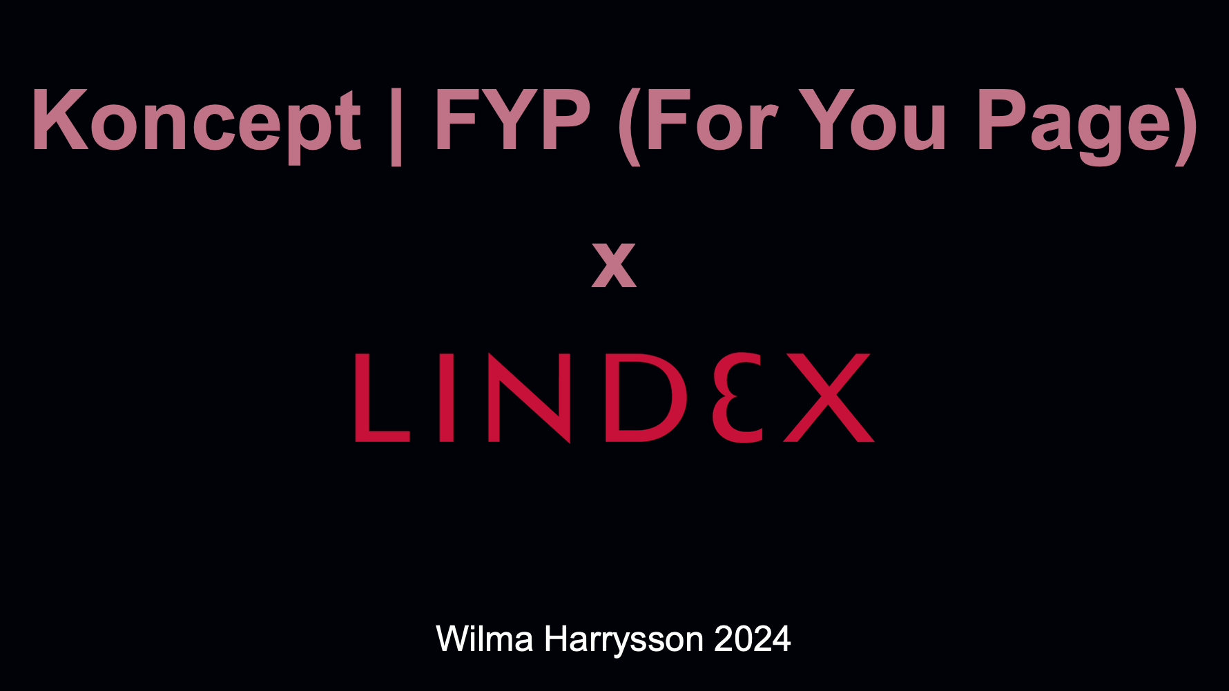 Lindex FYP cover image